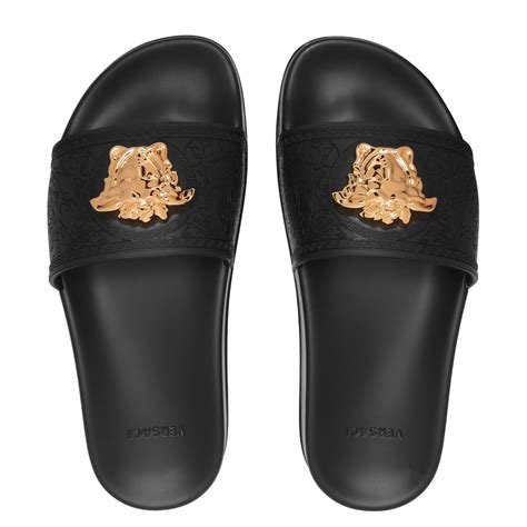 Women's Designer Versace Pool Slides 